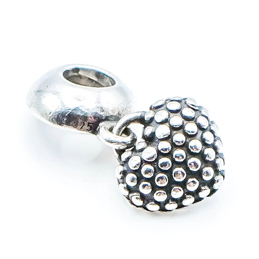 Pandora Piece of My Heart Mother Sterling Silver / Red Charm - Picture 3 of 6